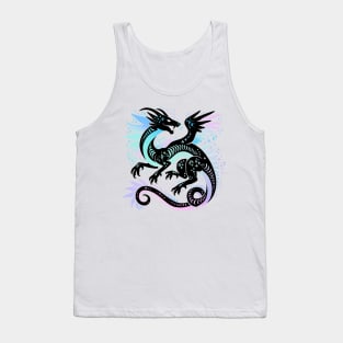 Pastel Rainbow Dragon Tank Top